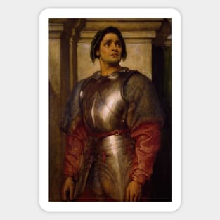 A Condottiere by Frederic Leighton Sticker